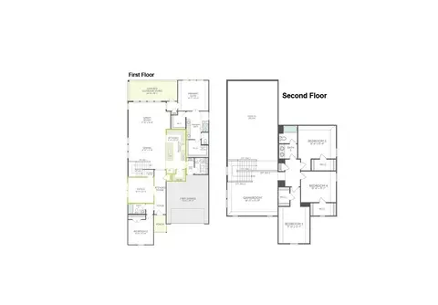 Floorplan - 304 Benedetta Ln, Haslet, TX 76052 photo 1 of 1