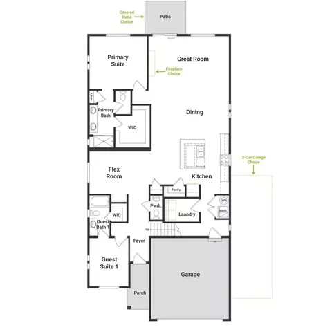 Floorplan - 4885 N Rome St, Aurora, CO 80019 photo 1 of 1