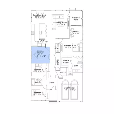 Floorplan - 2693 Marsh Elder Dr, Cambridge, MD 21613 photo 6 of 12
