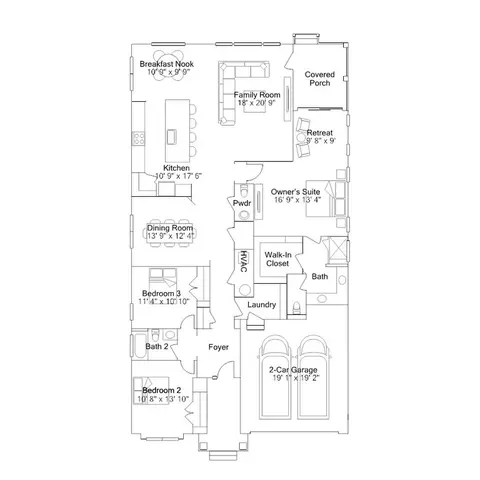 Floorplan - 2693 Marsh Elder Dr, Cambridge, MD 21613 photo 8 of 12