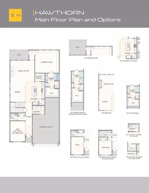 Floorplan - 814 Scribe, Roman Forest, TX 77357 photo 1 of 2
