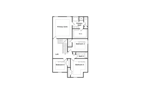 Floorplan - 88 Hydrangea Cir, Fairburn, GA 30213 photo 2 of 2