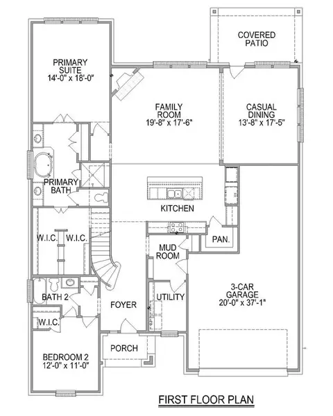 Floorplan - 4679 Bridgewood Dr, Spring, TX 77386 photo 1 of 4