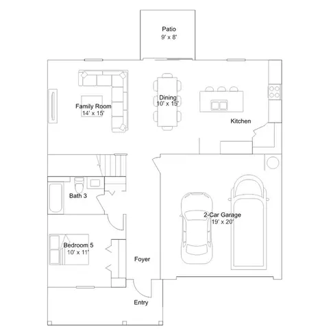 Floorplan - 655 Supernova Dr, Melbourne, FL 32901 photo 3 of 4