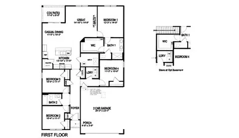 Floorplan - 19781 W 201st St, Spring Hill, KS 66083 photo 1 of 2