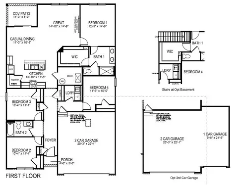 Floorplan - 19781 W 201st St, Spring Hill, KS 66083 photo 2 of 2