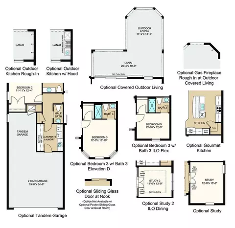 Floorplan - 1009 Tassleflower Trl, Saint Cloud, FL 34771 photo 2 of 2
