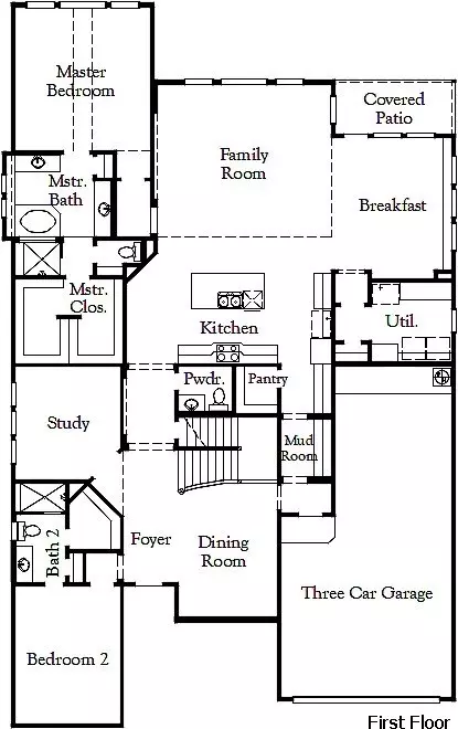 Floorplan - 2233 Pinner Ct, Celina, TX 75009 photo 1 of 2