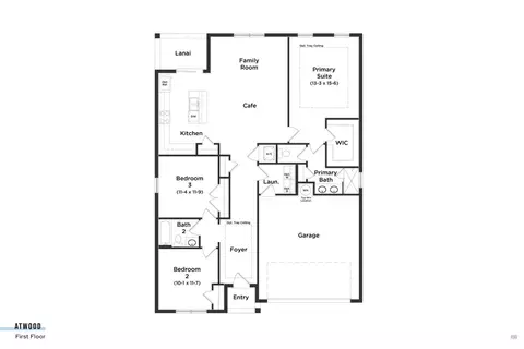 Floorplan - 219 Meredith Blvd, Winter Haven, FL 33881 photo 1 of 1