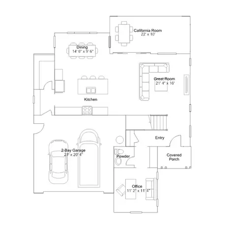 Floorplan - 5548 Dora Way, Oceanside, CA 92057 photo 1 of 2