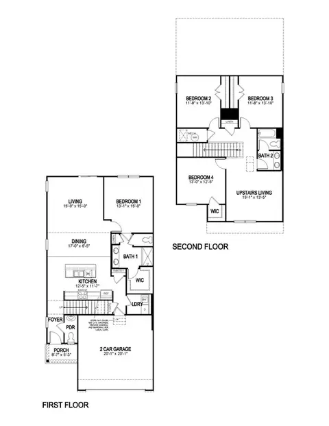 Floorplan - 2003 Derby Way, Memphis, IN 47143 photo 1 of 1