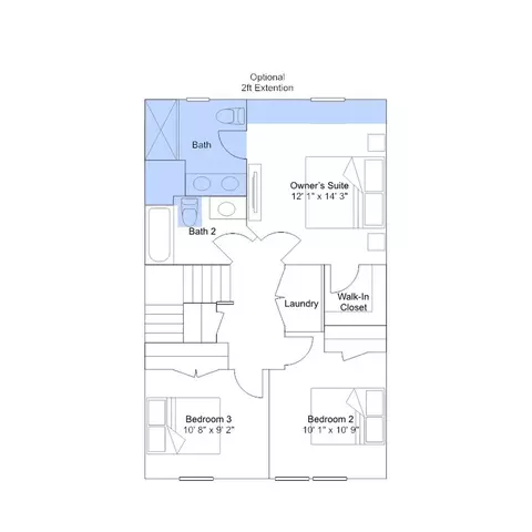 Floorplan - 398 White Oak Rd, White Post, VA 22663 photo 7 of 9