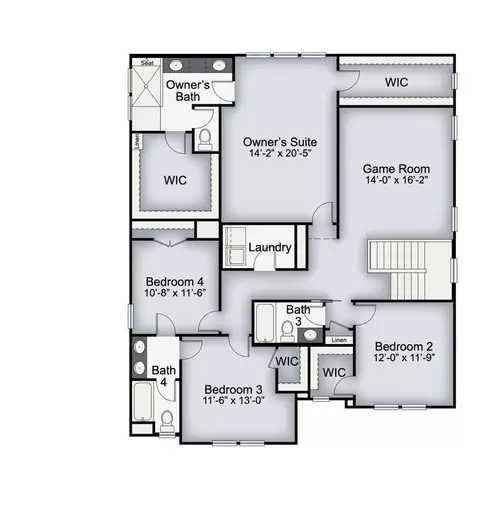 Floorplan - 68 Knotts Loop, Lillington, NC 27546 photo 2 of 2