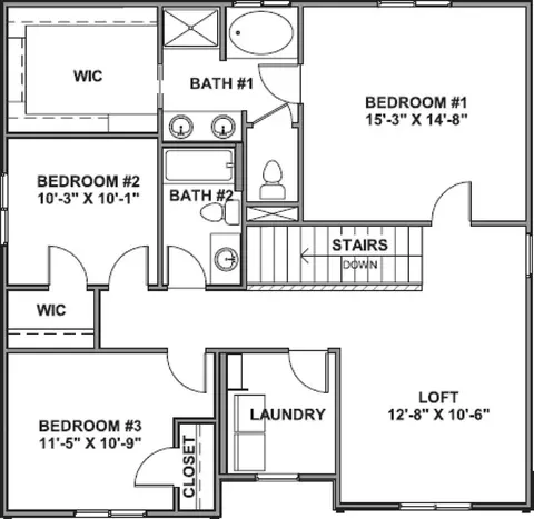 Floorplan - 718 N 1600 E, Salem, UT 84653 photo 2 of 3