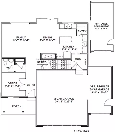 Floorplan - 718 N 1600 E, Salem, UT 84653 photo 1 of 1