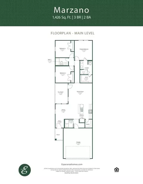 Floorplan - 1401 Sambar Lp, Laredo, TX 78045 photo 1 of 1