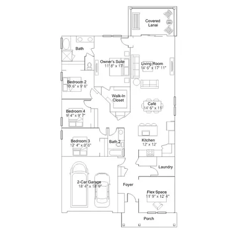 Floorplan - 39 Simonson Run, Saint Augustine, FL 32092 photo 1 of 1