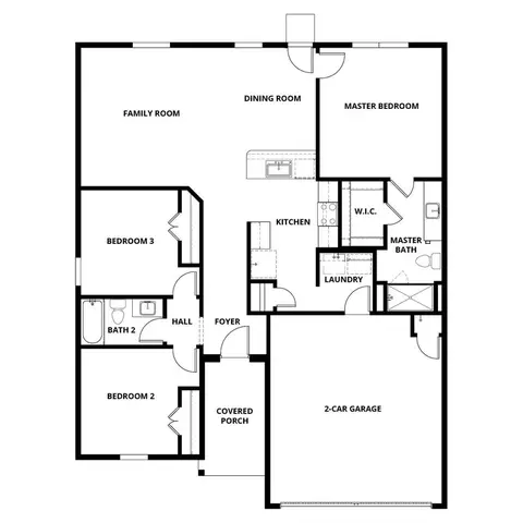 Floorplan - 3009 Evyn Blvd, Yukon, OK 73099 photo 1 of 1