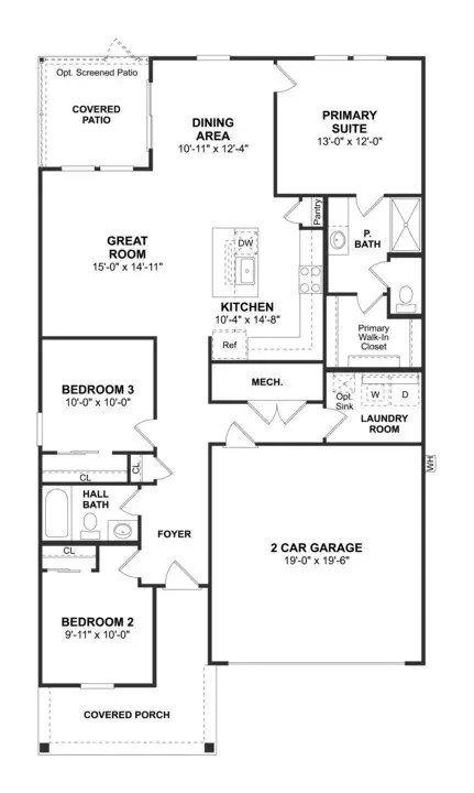 Floorplan - 2 Russell Rd, Bluffton, SC 29910 photo 1 of 1