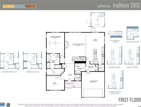 Floorplan - Alstott Drive, Howell, MI 48843 photo 1 of 4