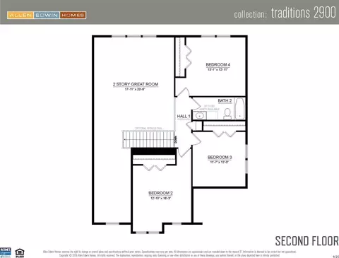 Floorplan - Alstott Drive, Howell, MI 48843 photo 2 of 2