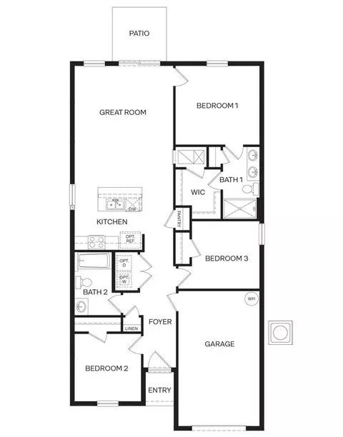 Floorplan - 15 Yosemite Dry, Ormond Beach, FL 32174 photo 1 of 1