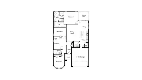 Floorplan - 16828 Stack St, Justin, TX 76247 photo 1 of 1