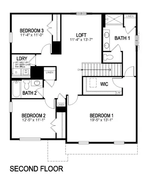 Floorplan - 447 3rd St, Severance, CO 80550 photo 2 of 2