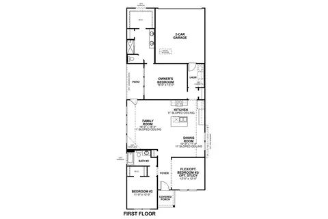 Floorplan - 2704 Fork Way, Celina, TX 75009 photo 1 of 2