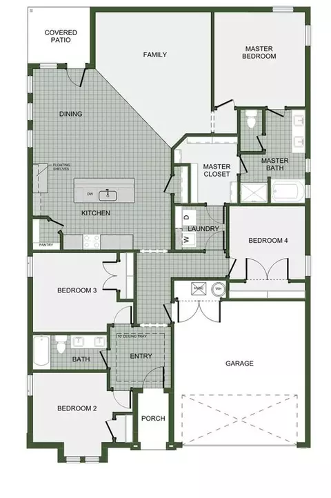 Floorplan - 13701 E 41st, Tulsa, OK 74134 photo 1 of 1