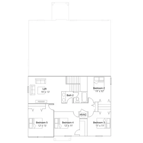 Floorplan - 12707 Teal Topaz Trl, Parrish, FL 34219 photo 2 of 2