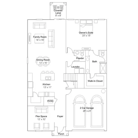 Floorplan - 12707 Teal Topaz Trl, Parrish, FL 34219 photo 1 of 2