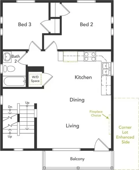 Floorplan - 21880 E 46th Pl, Aurora, CO 80019 photo 2 of 3