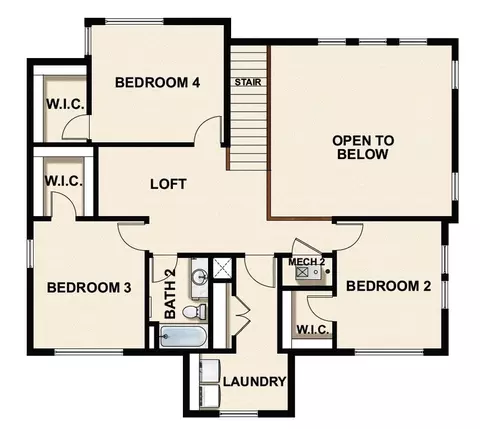 Floorplan - 2737 E Hayloft Ln, Heber, UT 84032 photo 2 of 3