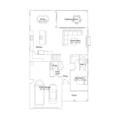 Floorplan - 1448 Avocado Rd, Oceanside, CA 92054 photo 1 of 5