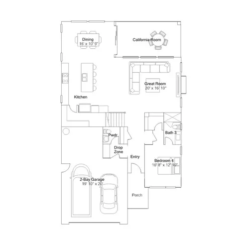 Floorplan - 1448 Avocado Rd, Oceanside, CA 92054 photo 2 of 5