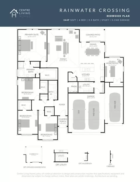 Floorplan - 2431 Silver Spring Ct, Celina, TX 75009 photo 1 of 1