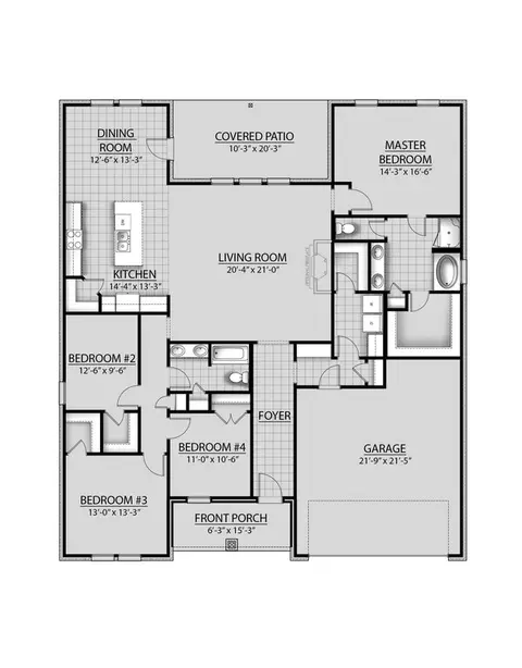 Floorplan - 5267 Adeline Cir, Pace, FL 32571 photo 1 of 1