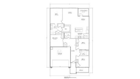 Floorplan - 87 Dockside Rd, Freeport, FL 32439 photo 1 of 1