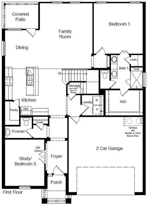 Floorplan - 1935 Jackson St, Cleburne, TX 76033 photo 1 of 2
