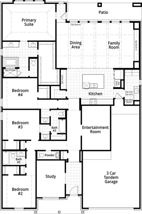 Floorplan - 325 Vale Run, Kyle, TX 78640 photo 1 of 1