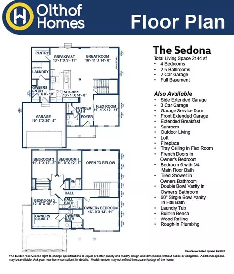 Floorplan - 8765 Bo St, Plainfield, IN 46168 photo 1 of 1