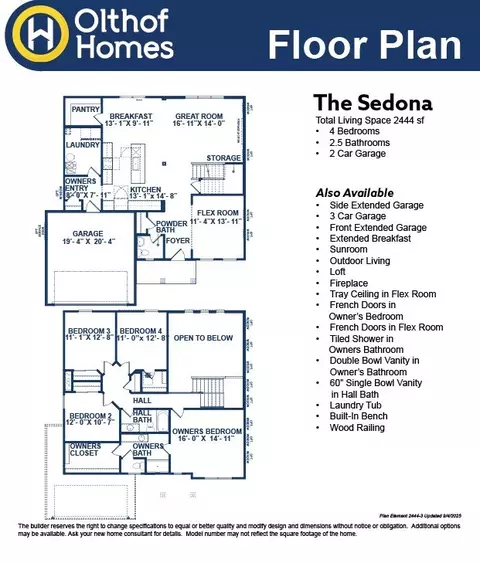 Floorplan - 8765 Bo St, Plainfield, IN 46168 photo 1 of 1
