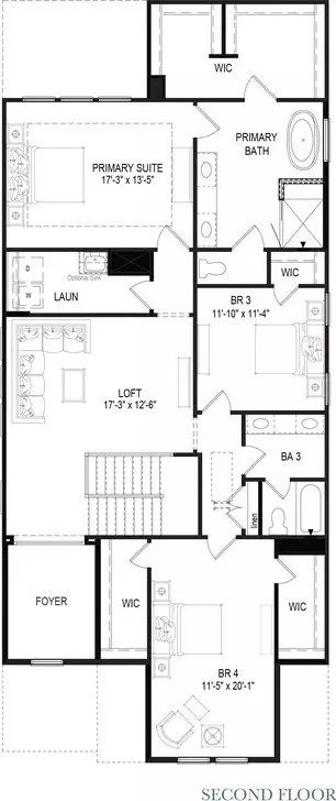 Floorplan - 226 Legacy Downs Dr, Canton, GA 30115 photo 2 of 2