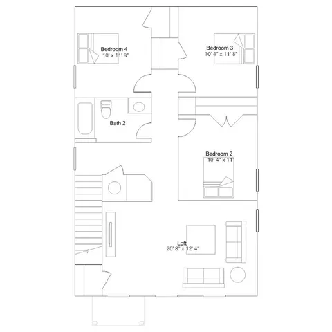 Floorplan - 165 Dreyer, Kyle, TX 78640 photo 2 of 2