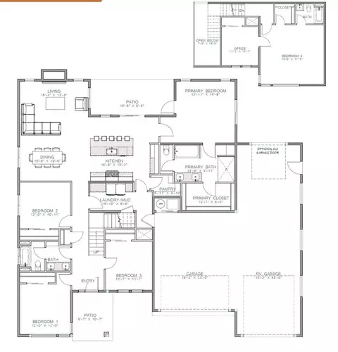 Floorplan - 11630 N Woolridge Way, Rathdrum, ID 83858 photo 1 of 1