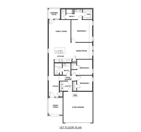 Floorplan - Coming Soon, Pilot Point, TX 76258 photo 1 of 1