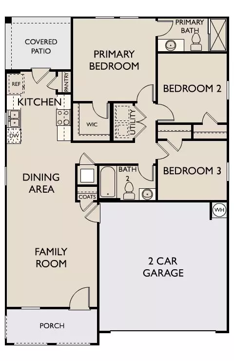 Floorplan - 429 Citori Dr, Aynor, SC 29511 photo 1 of 1