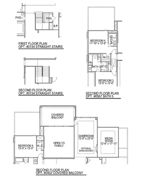 Floorplan - 4251 Hollow Wind Way, Spring, TX 77386 photo 3 of 6