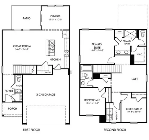 Floorplan - 2829 Tranquility Loop, Longs, SC 29568 photo 1 of 1